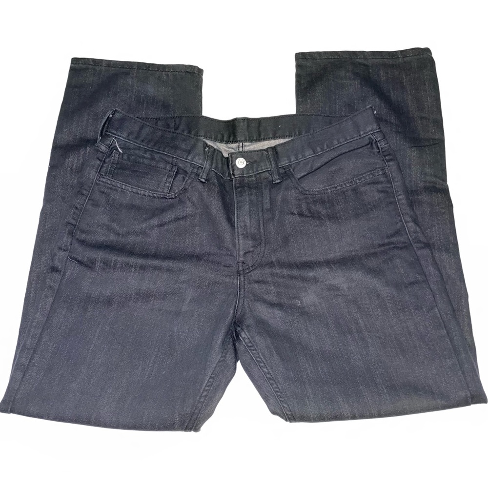 Mens Levi’s 514 straight dark wash